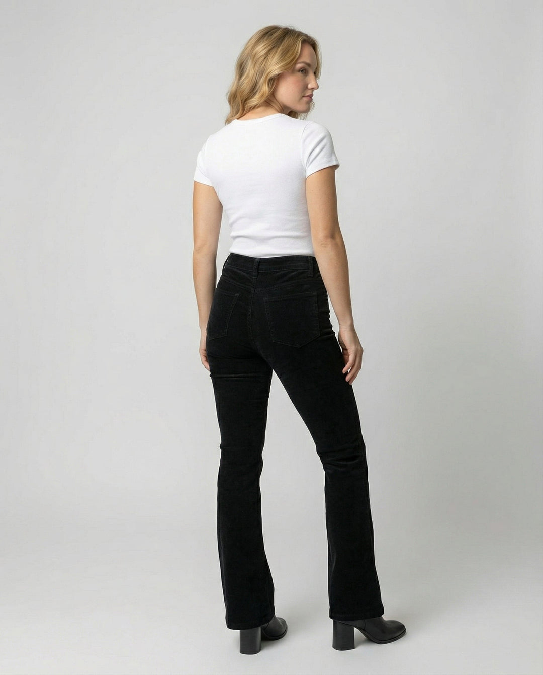 Comfortable Corduroy Flared Pants Women
