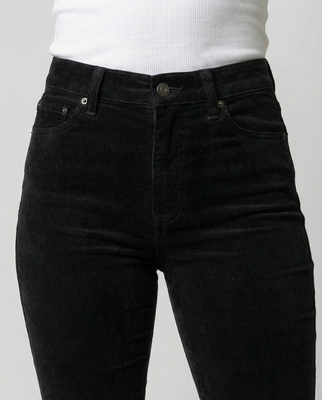 Comfortable Corduroy Flared Pants Women