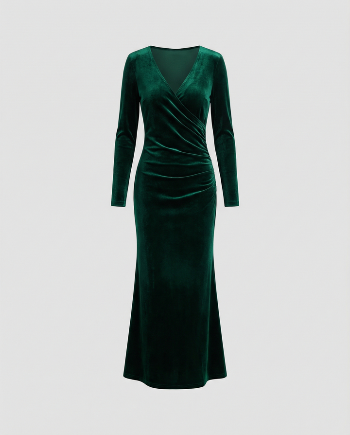 Elegant Velvet Bodycon Dress