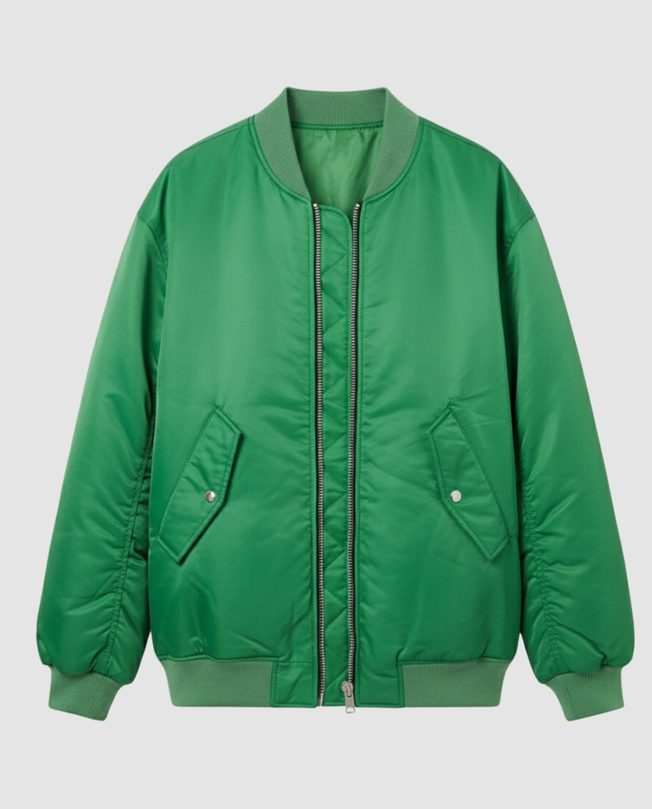 Casual Oversize Bomber Jacket