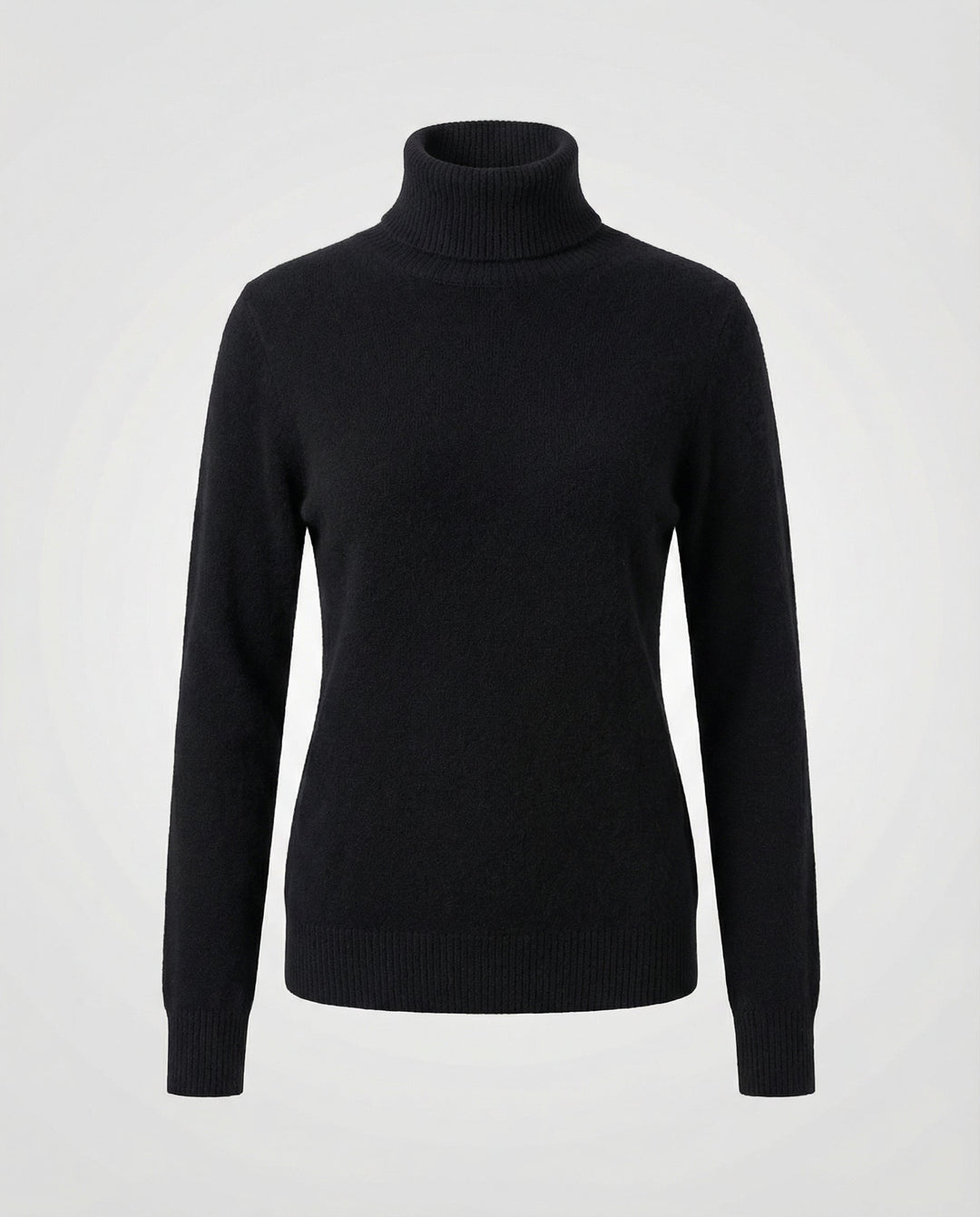 Soft Cashmere Roll Neck Sweater Women