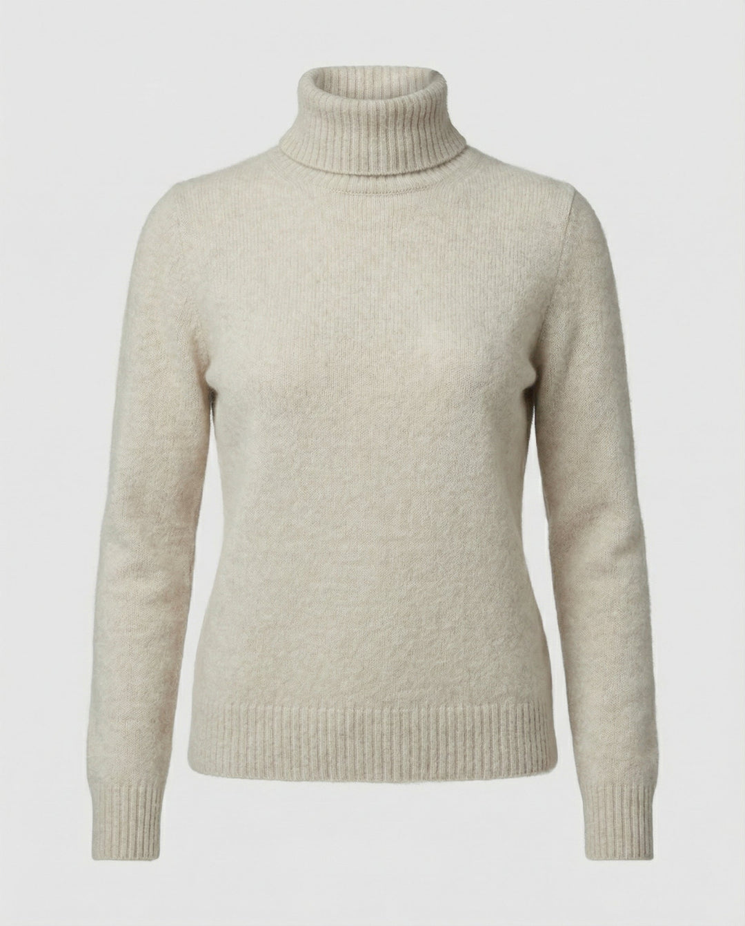 Soft Cashmere Roll Neck Sweater Women