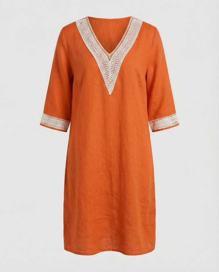 Casual women's cotton dress