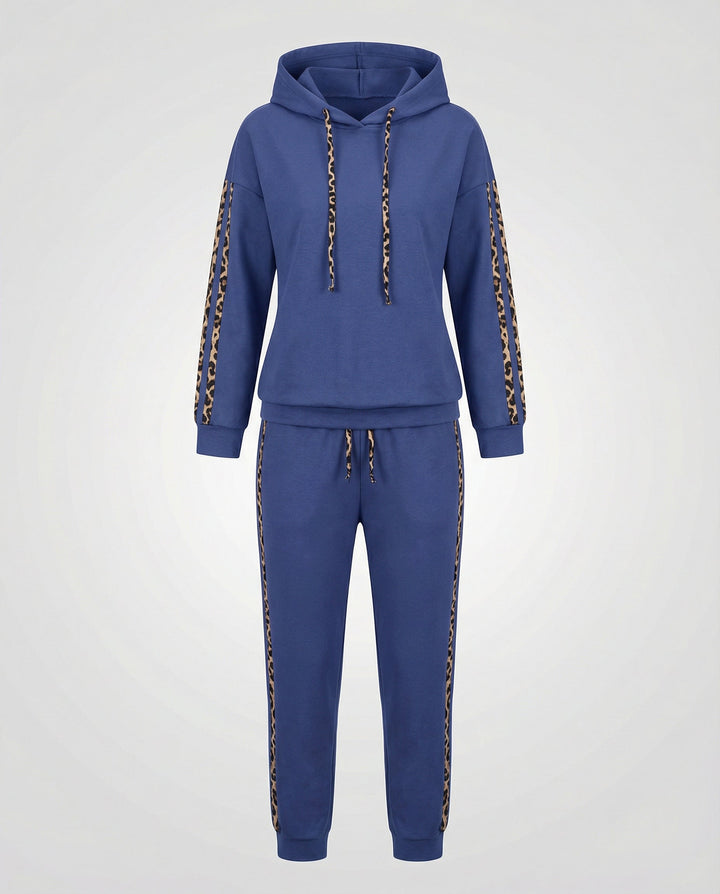 Zebra pattern women's tracksuit
