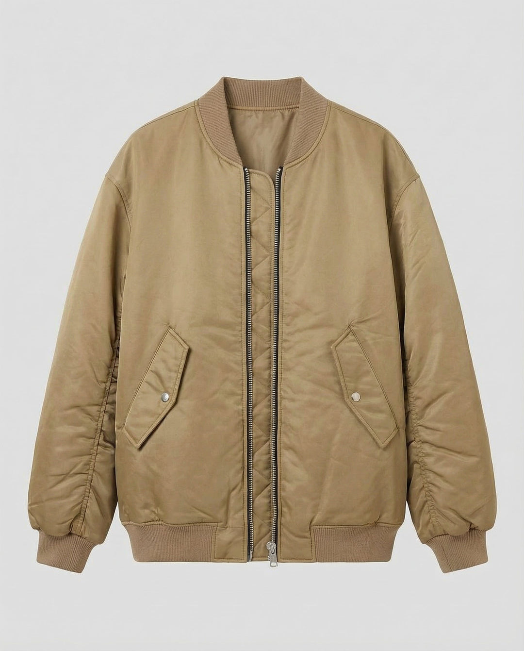Casual Oversize Bomber Jacket