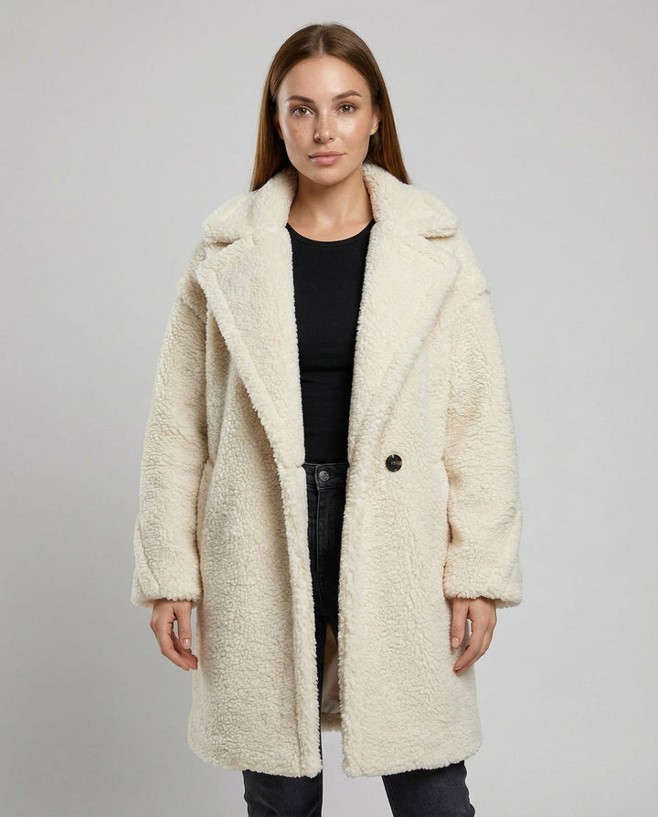 Cozy Teddy jacket women