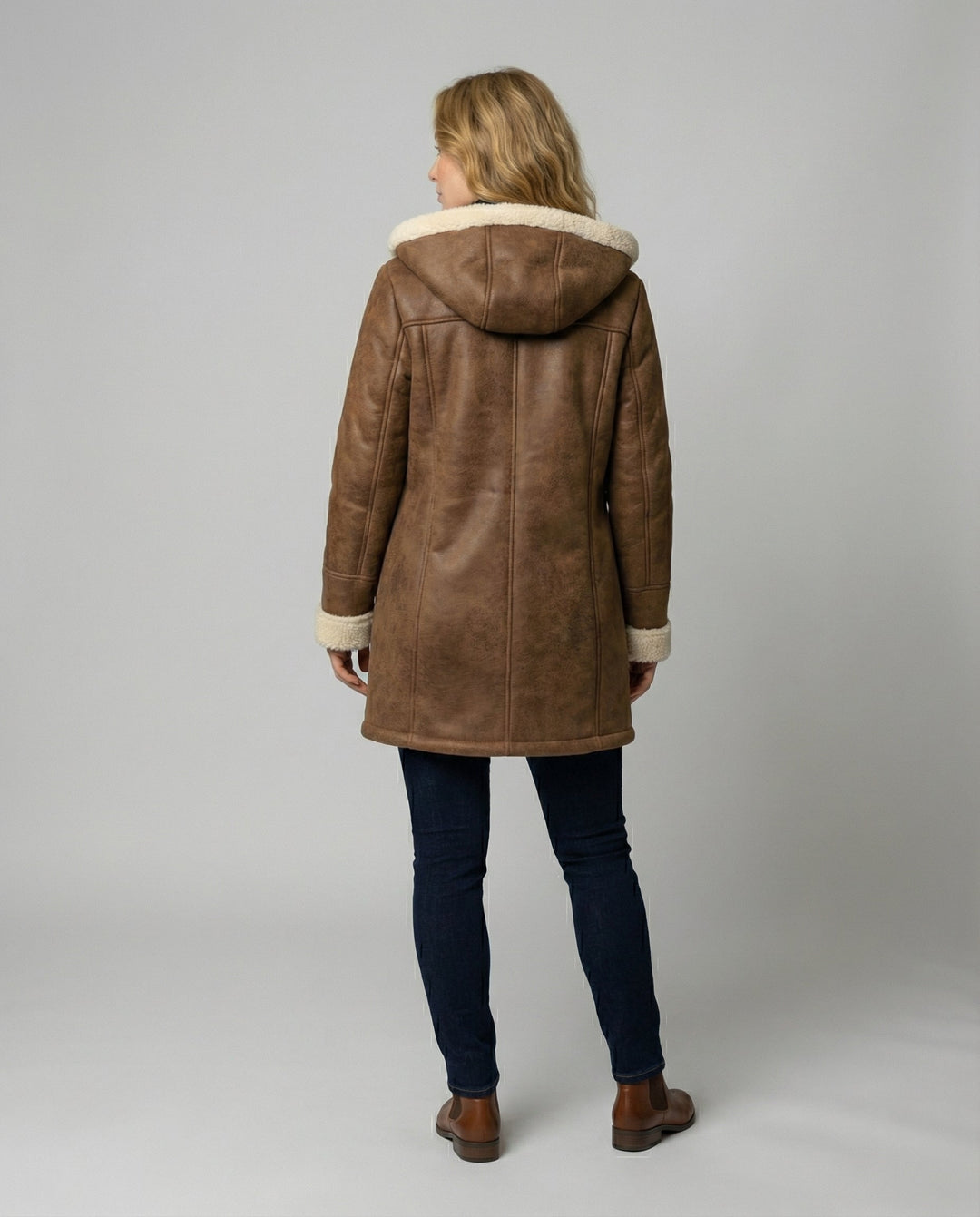Thick hoodie jacket women
