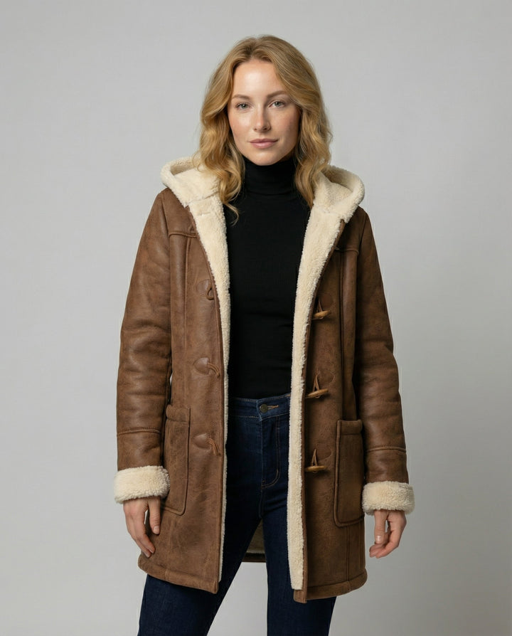 Thick hoodie jacket women