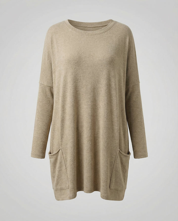 Casual women's long sweater