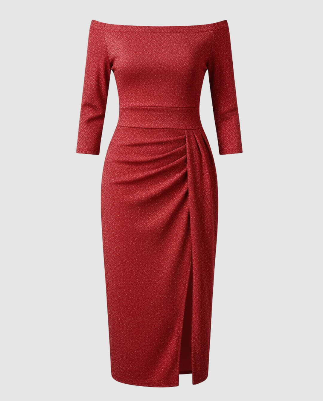 Shiny Evening Dress Women Elegant