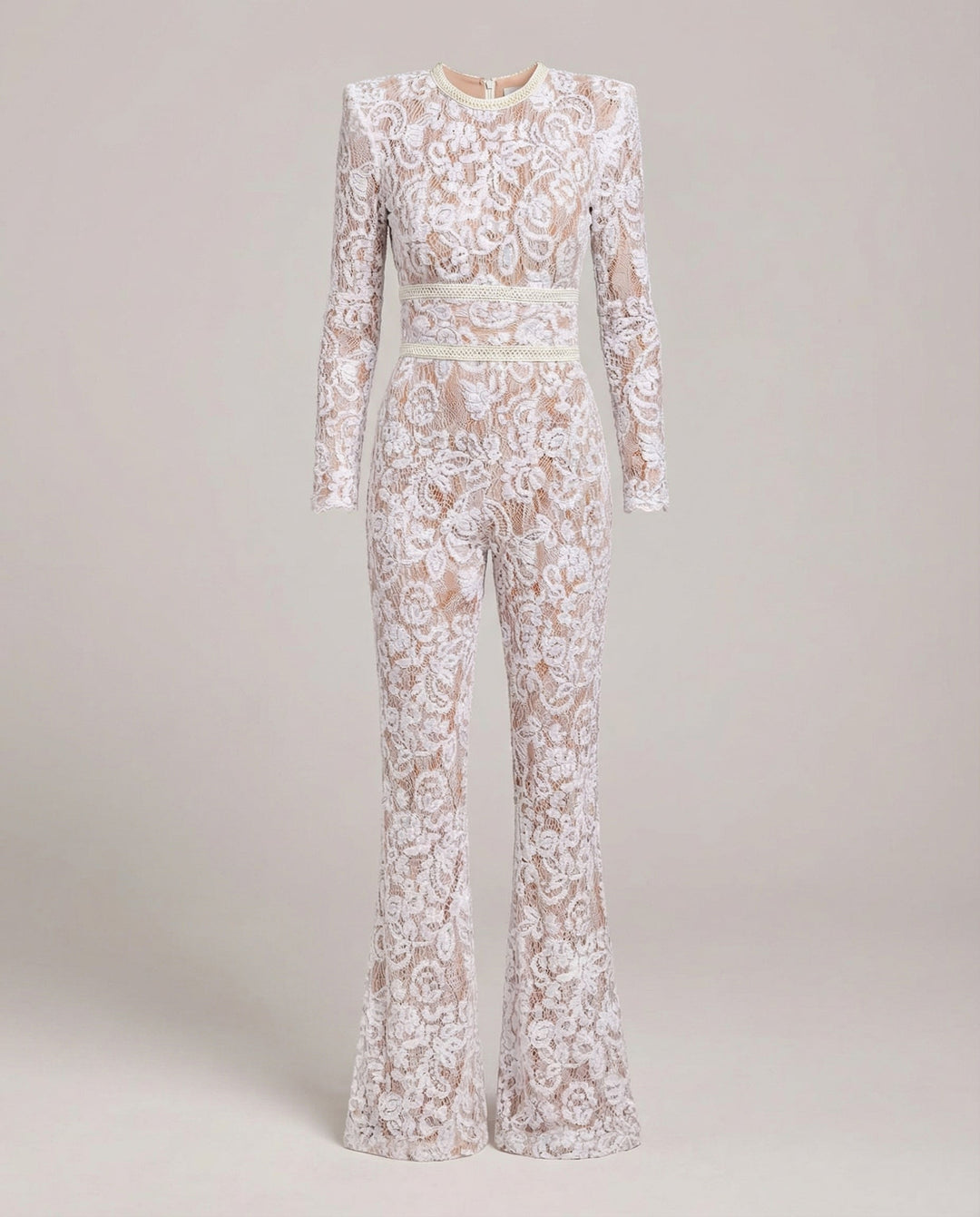 Elegant Lace Overall Women