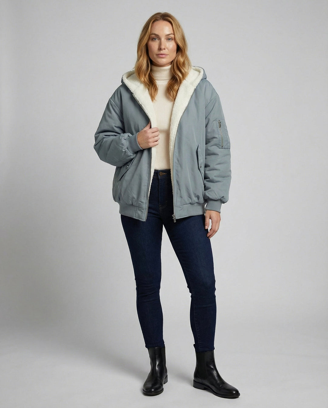 Reversible Oversize Winter Jacket