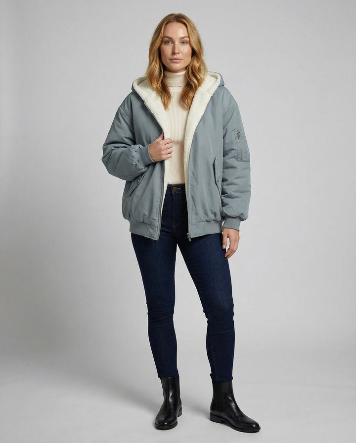Reversible Oversize Winter Jacket