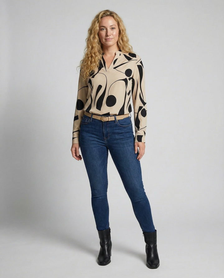 Elegant women's blouse comfort