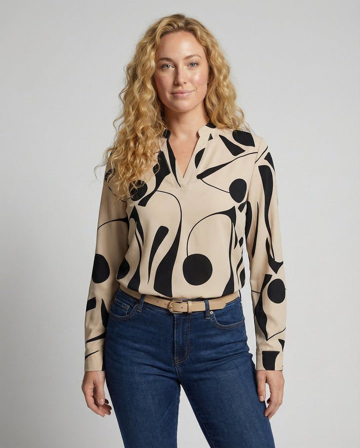 Elegant women's blouse comfort