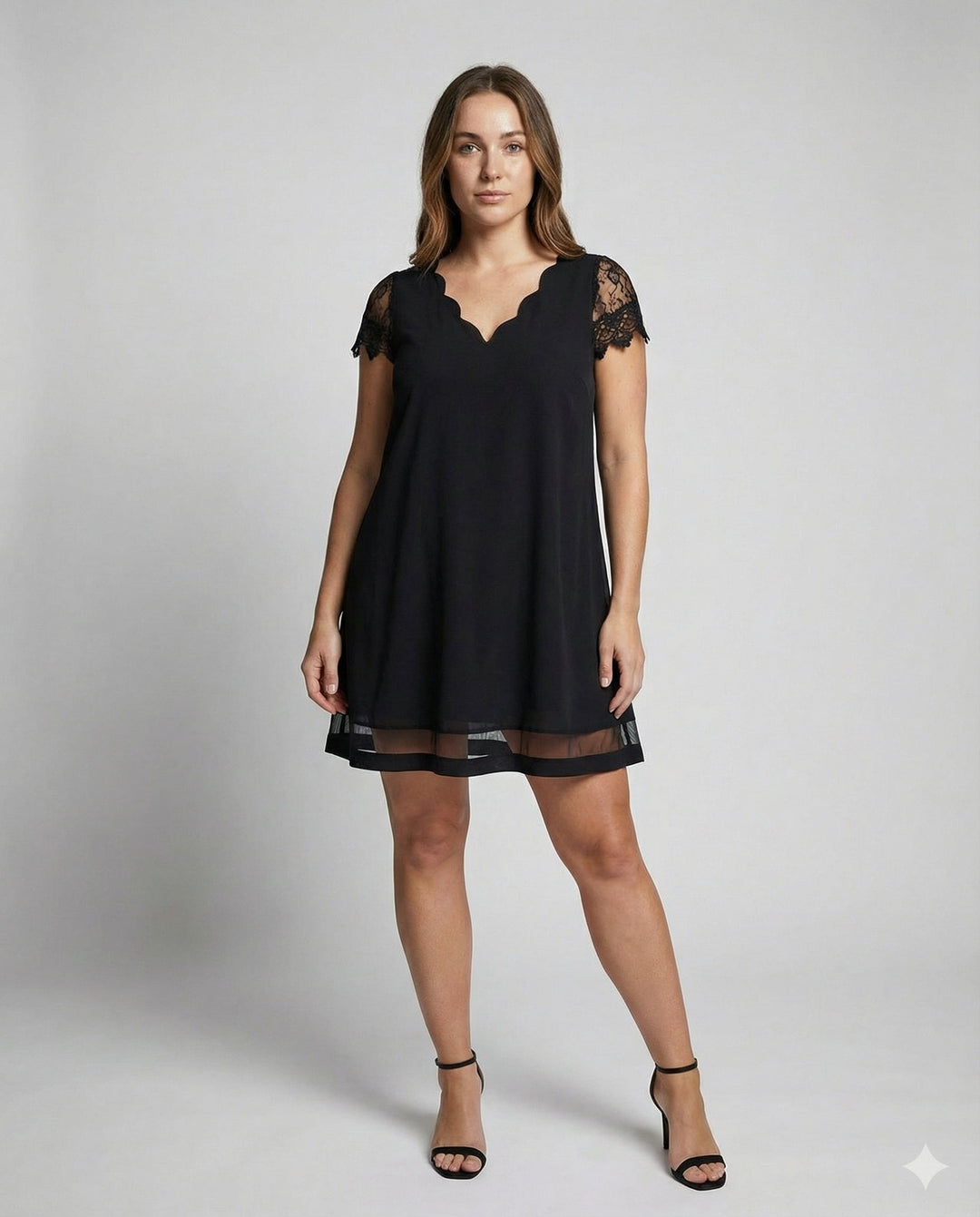 Elegant Detail Dress Women