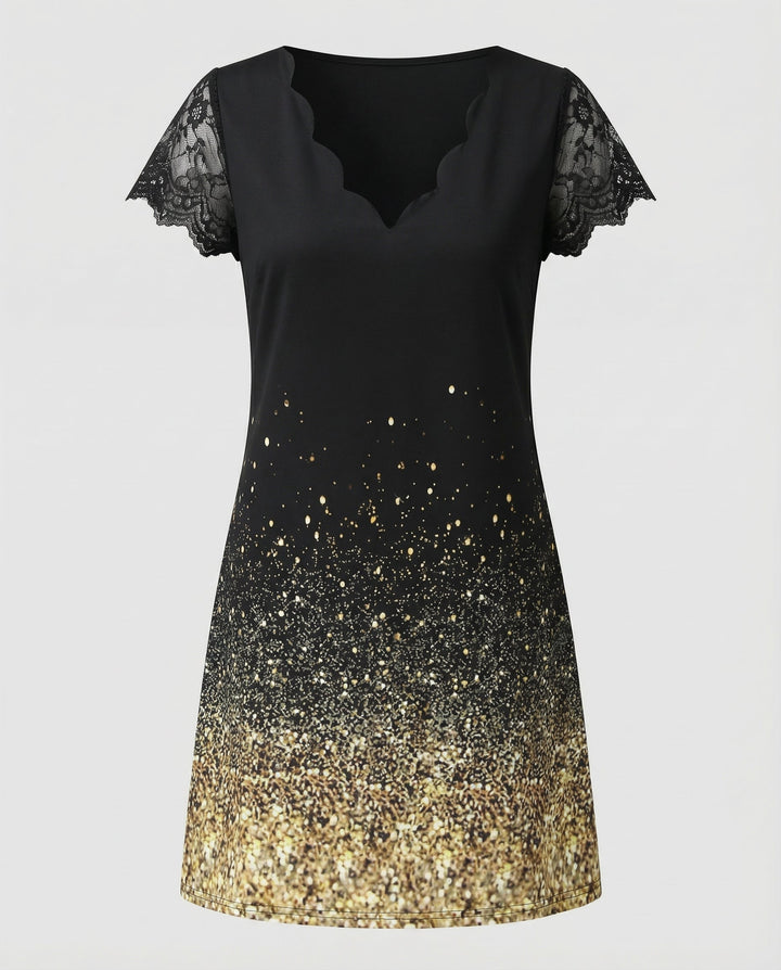 Elegant Detail Dress Women