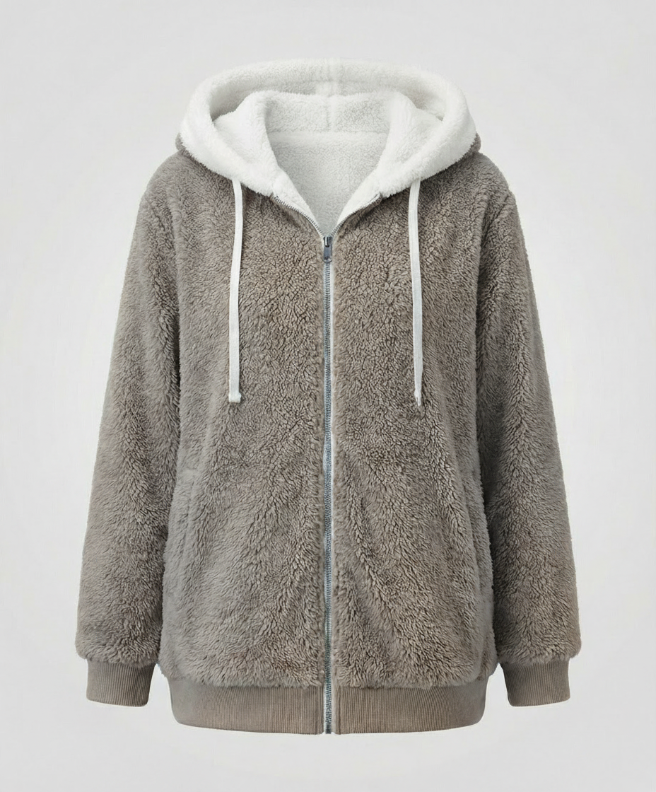 Oversized Teddy Jacket Women's