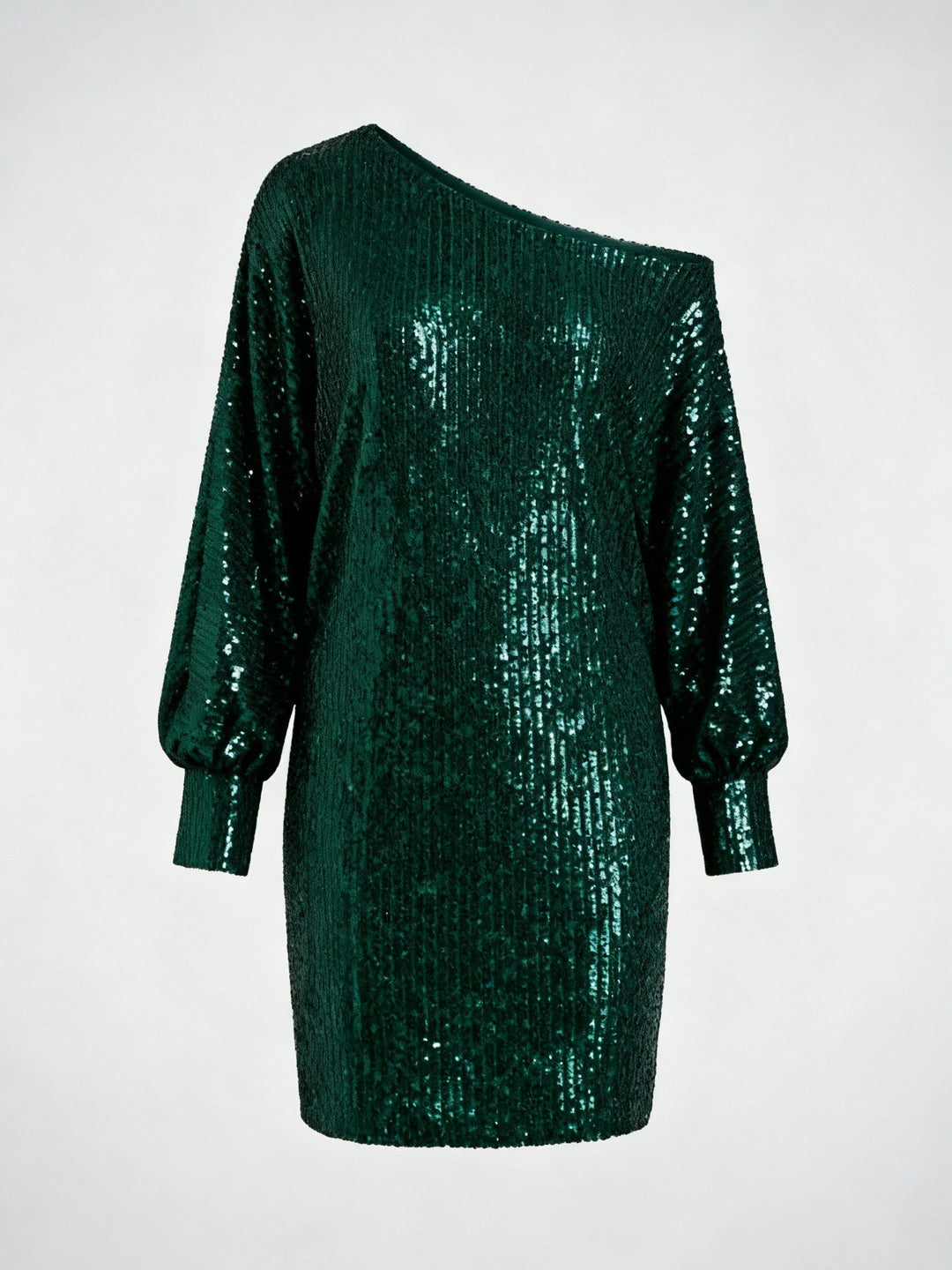 Glamorous Contrast Sequin Dress Women
