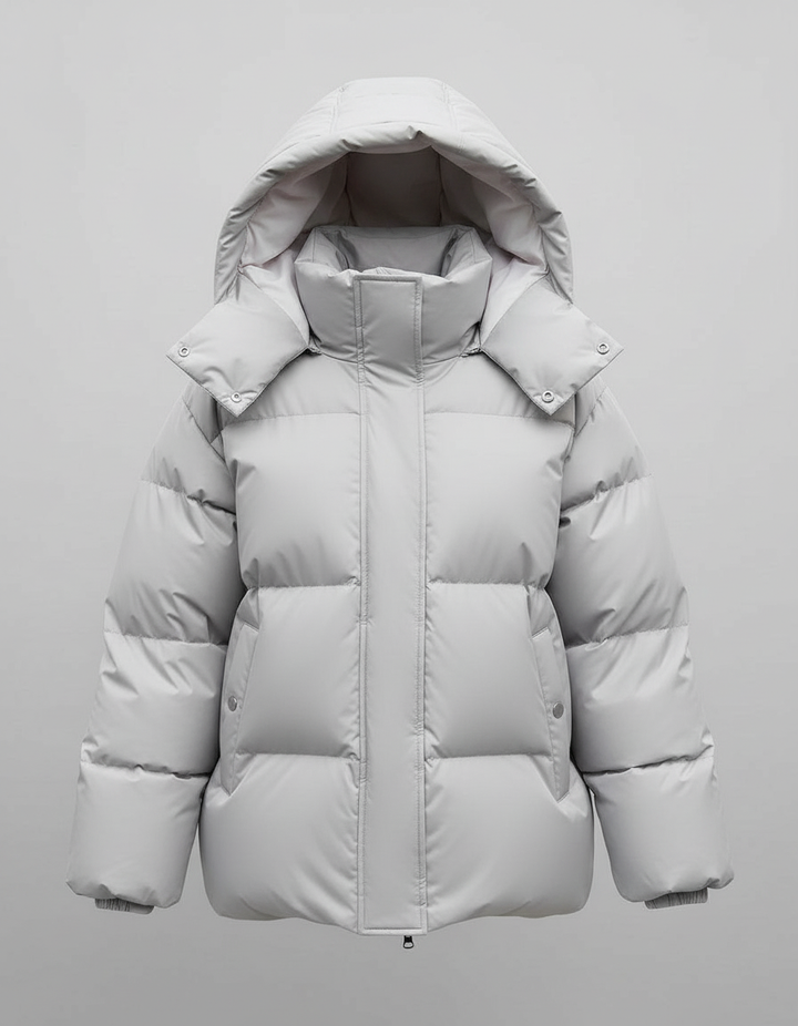 Modern women's puffer jacket