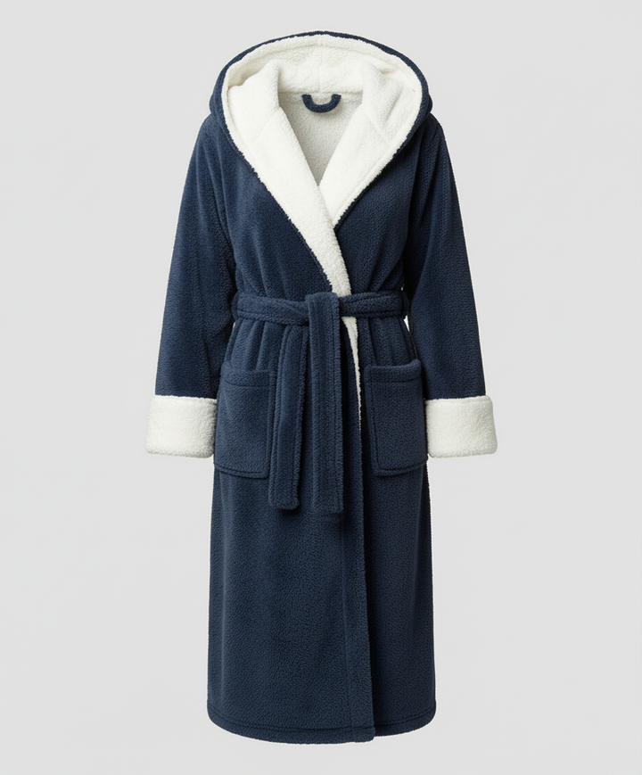 Cozy Fleece Bathrobe Women