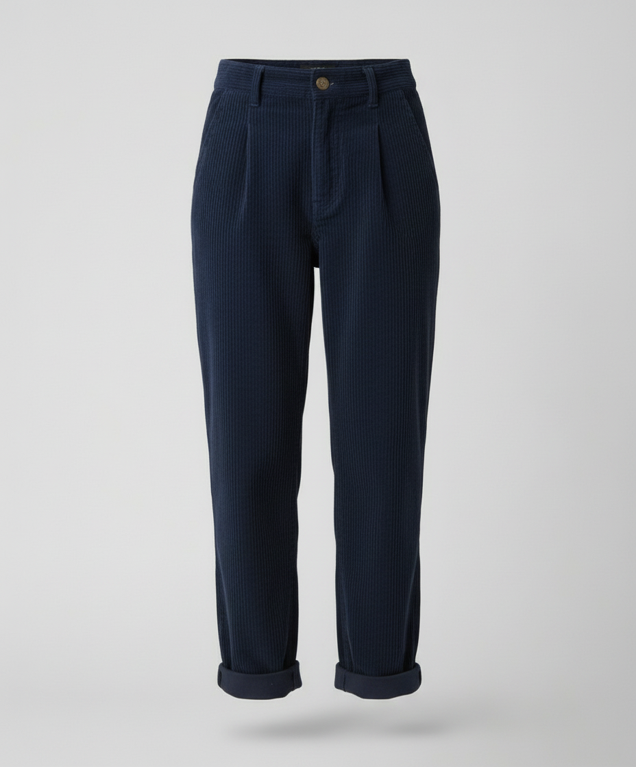 Casual Comfort Cord Pants Women