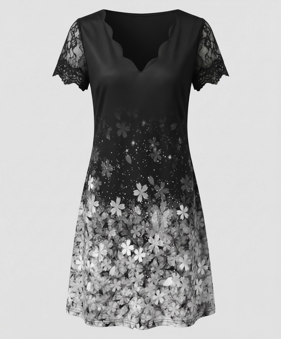 Elegant Detail Dress Women