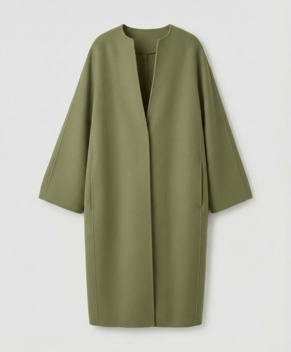 More Elegant Long Wool Coat Women