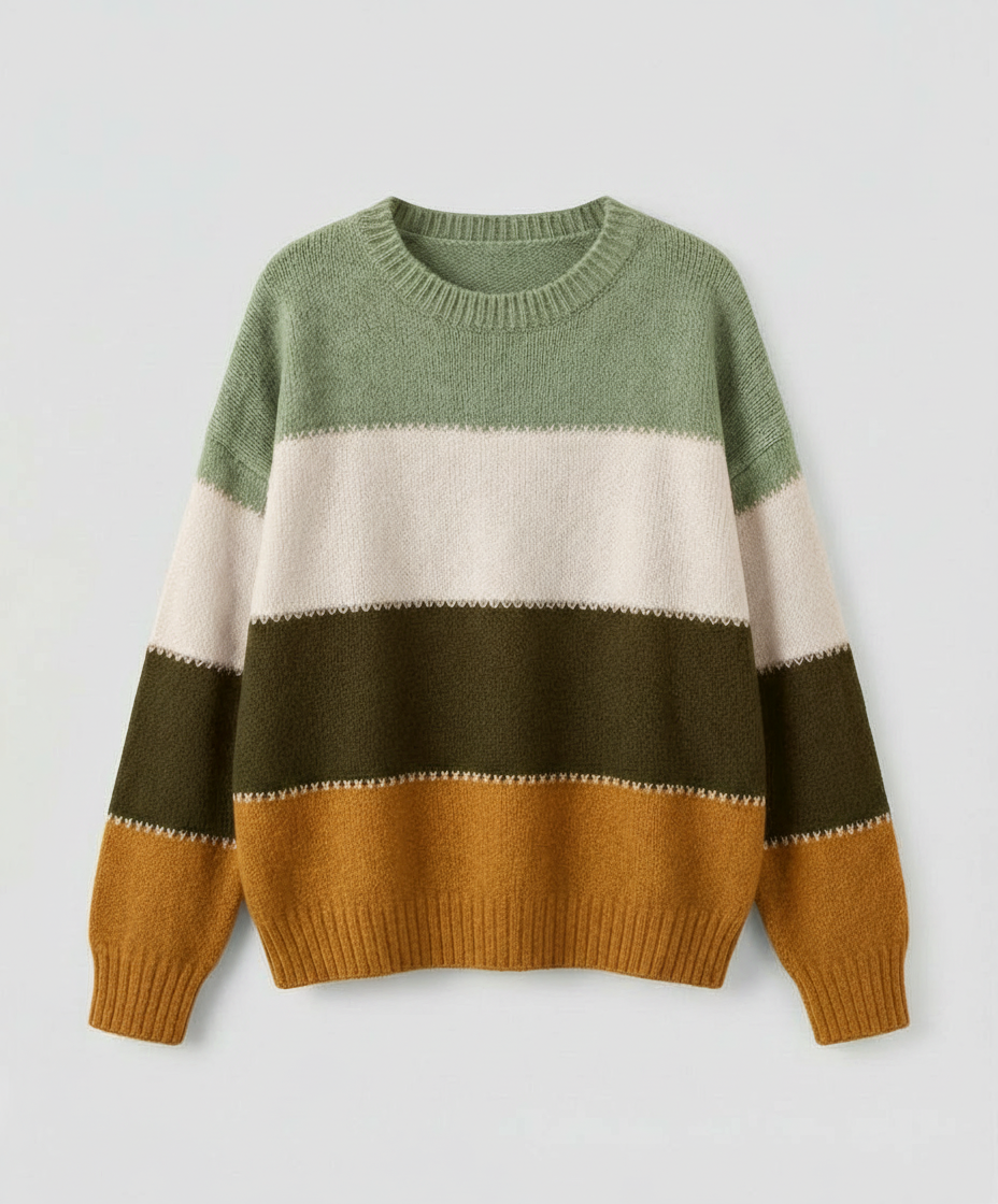 Striped Women's Sweatshirt
