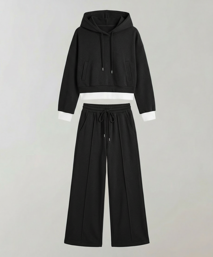 Two-tone women's lounge set