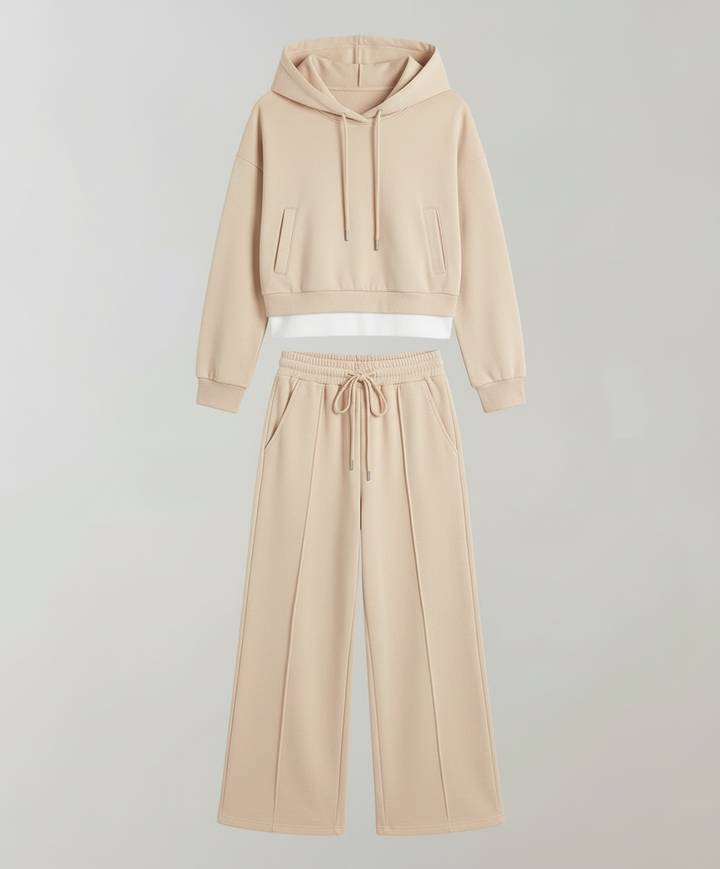Two-tone women's lounge set