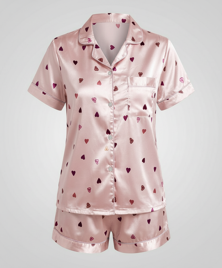 Satin Comfort Pajama Set Women