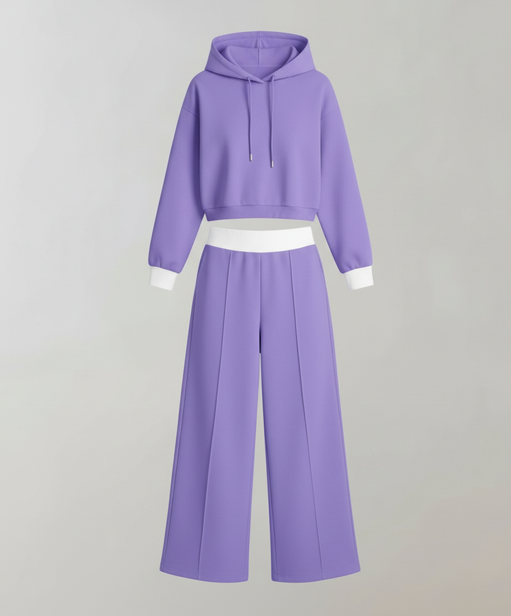 Two-tone women's lounge set
