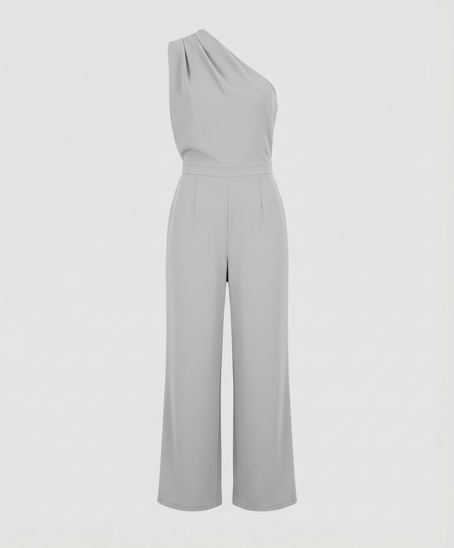 Elegant Overall Women Round Neck