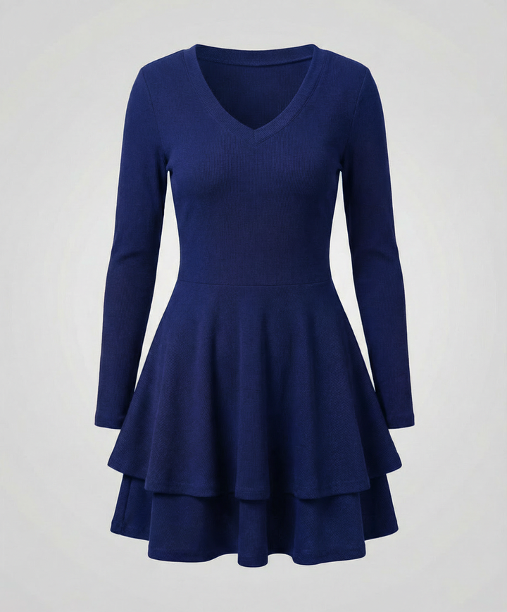 Women’s Wrap Dress Ruffles