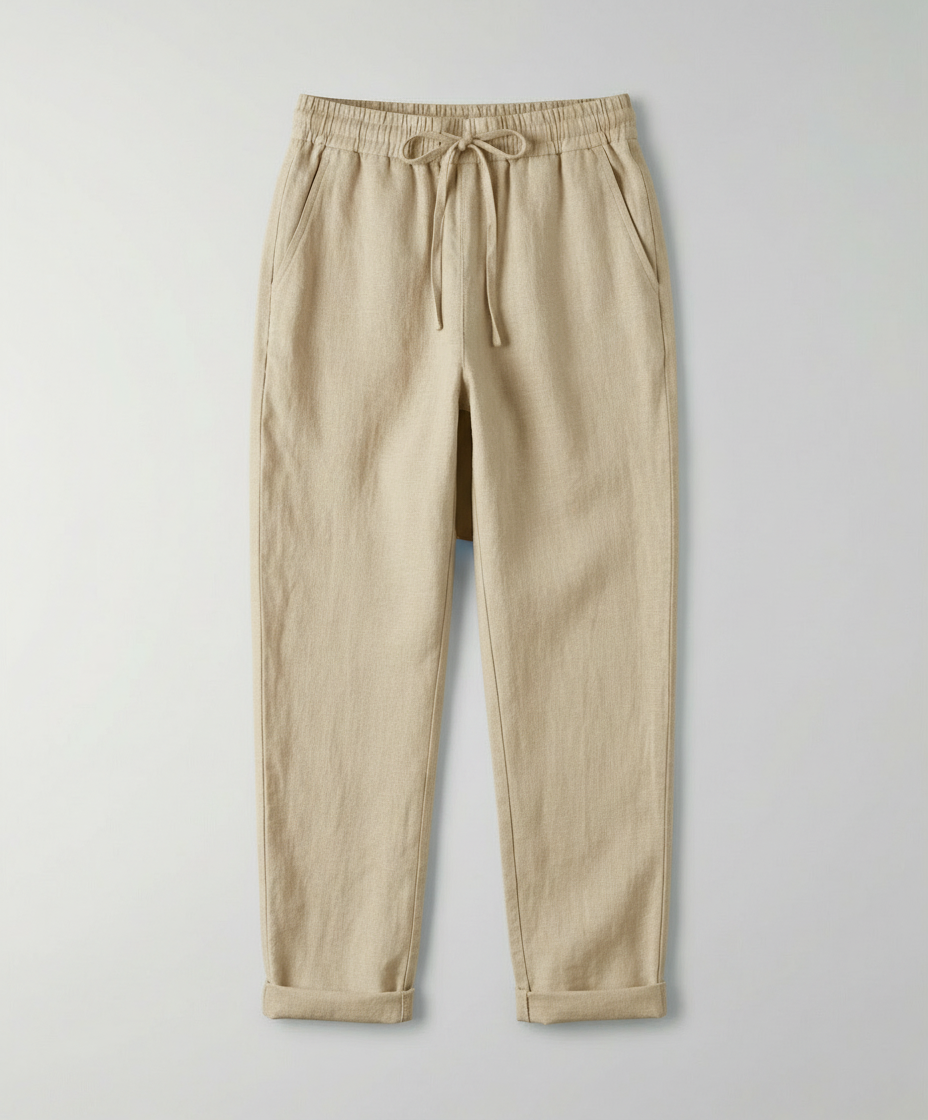 Airy women's linen pants summer