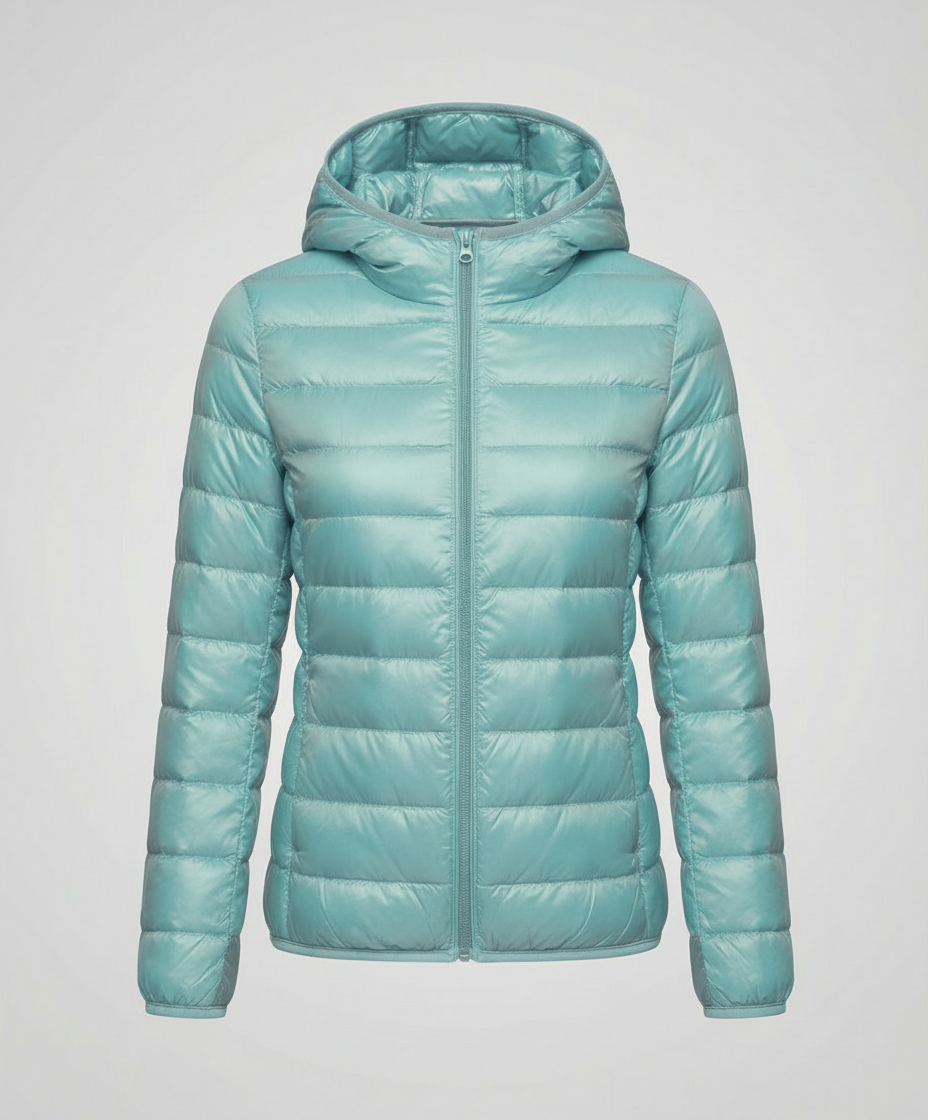 Ultra-light women's down jacket