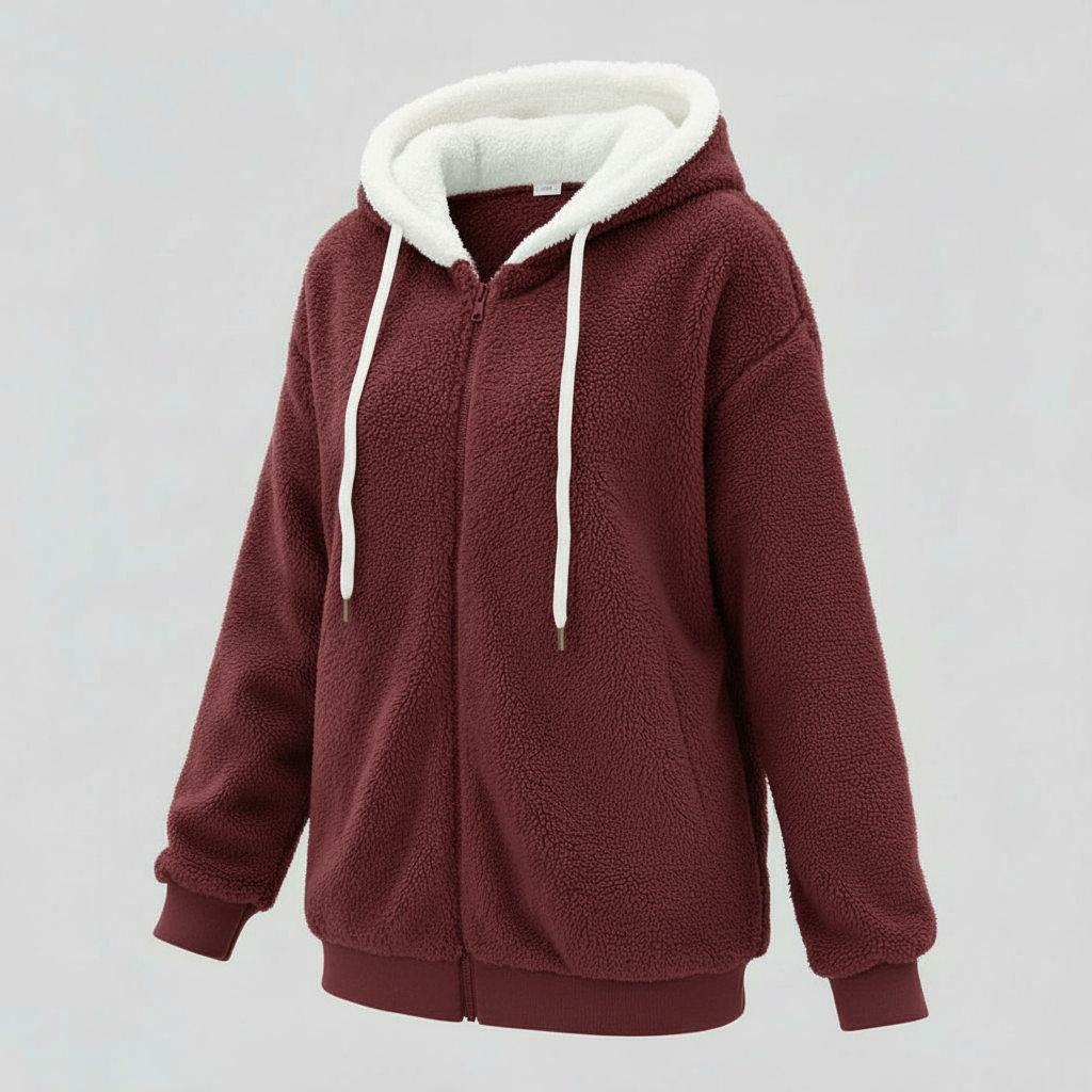 Extra warm Teddy hoodie
