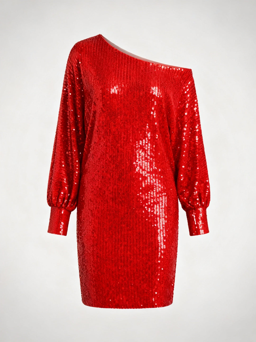 Glamorous Contrast Sequin Dress Women