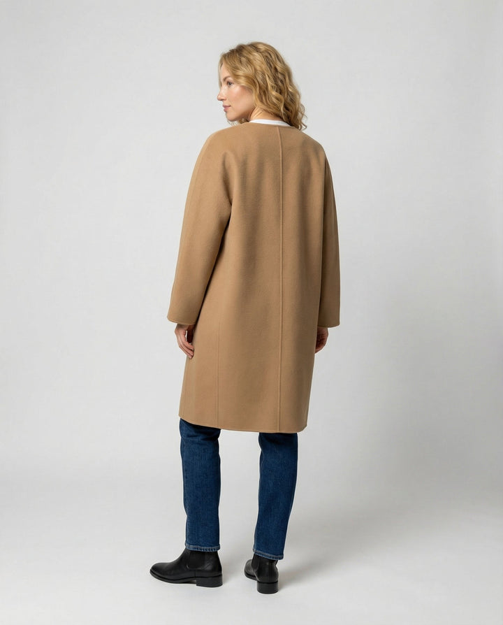 More Elegant Long Wool Coat Women
