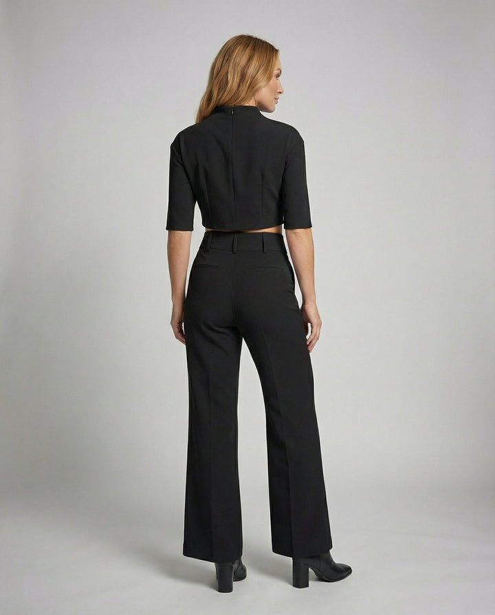 Tailored Autumn Pants Set Women