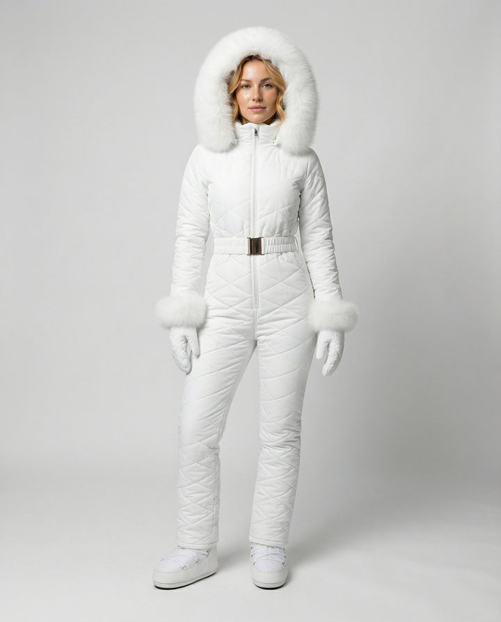 Elegant Women's Winter Jumpsuit Warm