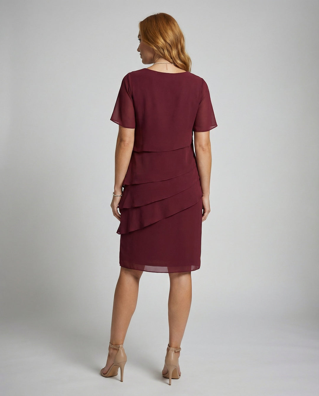 Elegant figure-forming women's dress