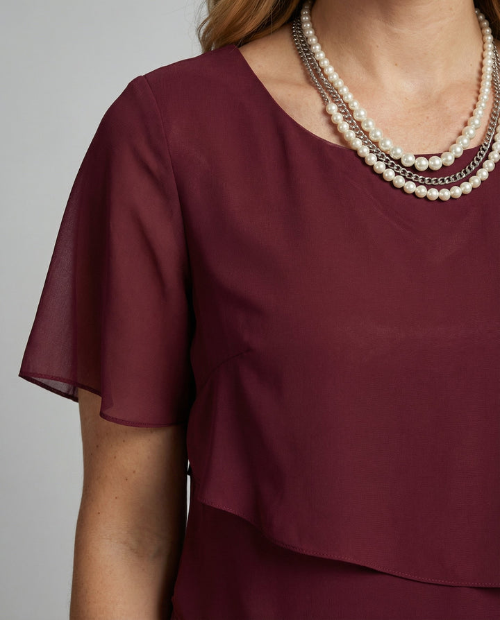 Elegant figure-forming women's dress