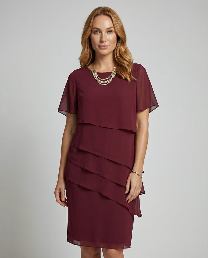 Elegant figure-forming women's dress