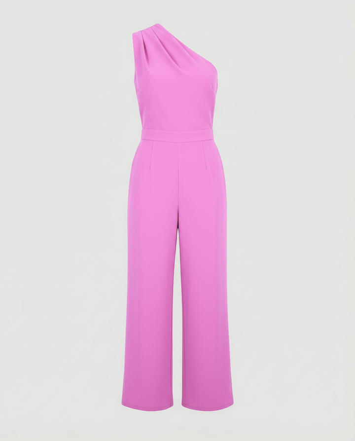 Elegant Overall Women Round Neck