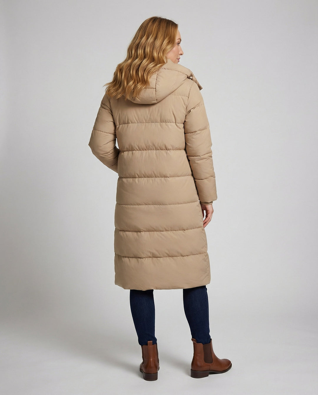 Winter coat women hood