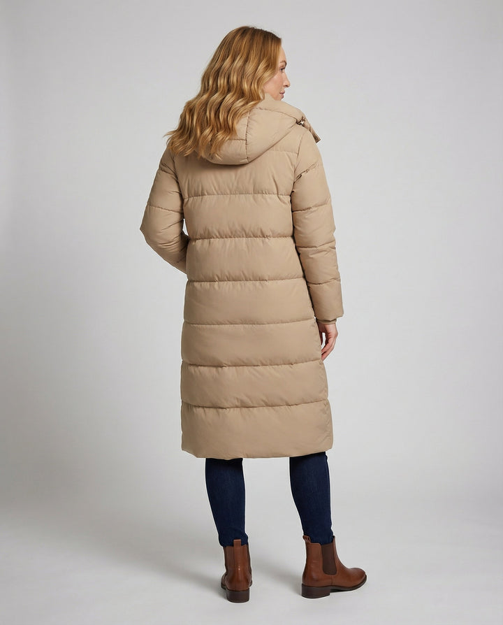 Winter coat women hood