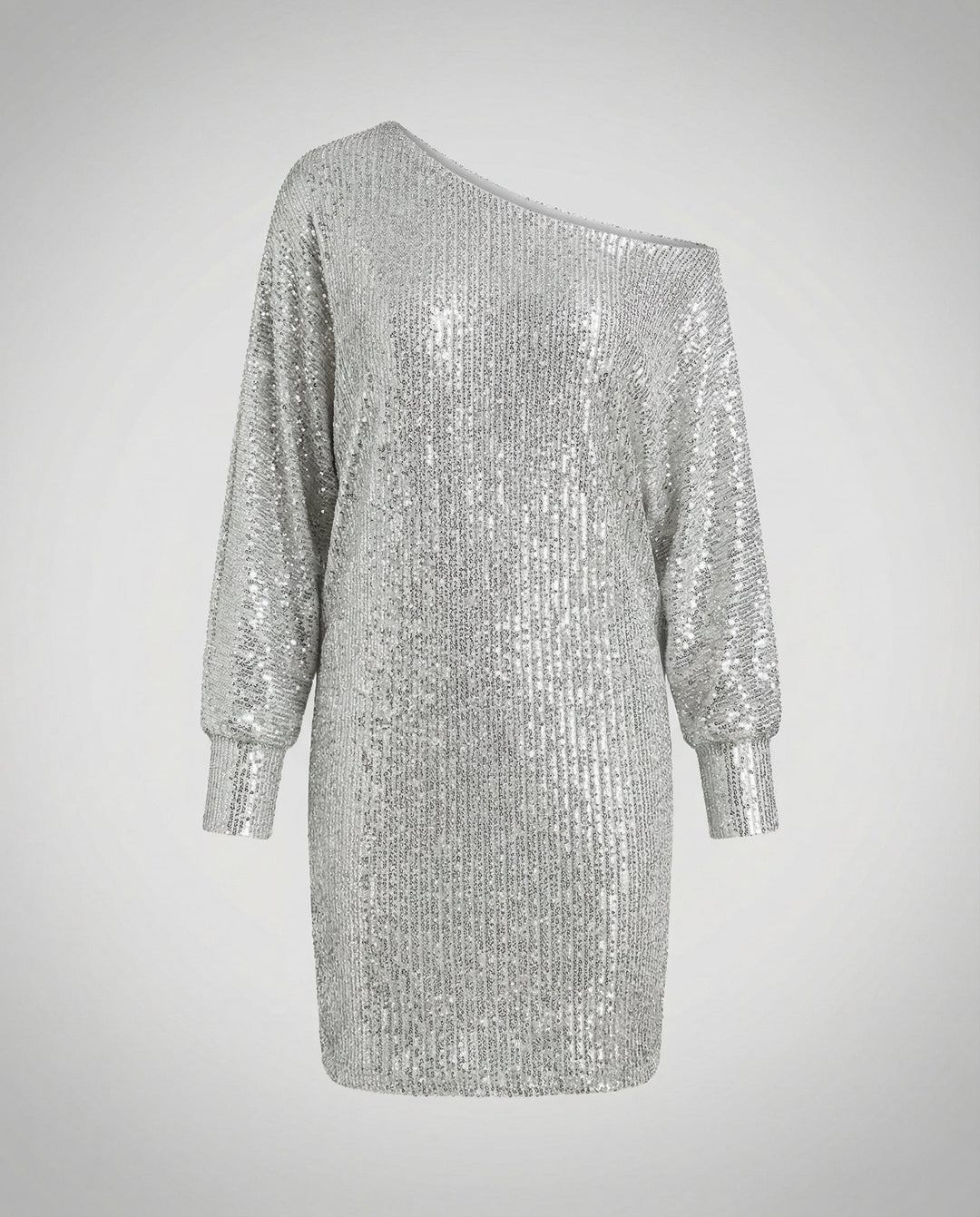 Glamorous Contrast Sequin Dress Women