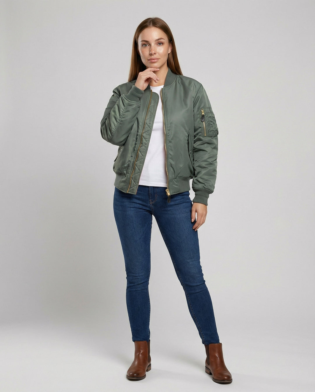 Classic Bomber Jacket Women